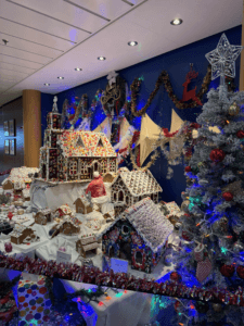Christmas Decorations on Oasis of the Seas from our Chistmas Cruise