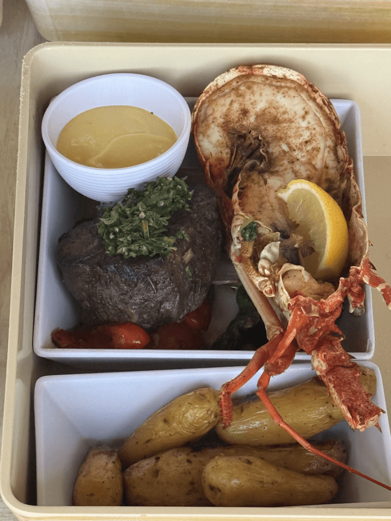 Lunch at Coco Beach Club Cabana on Coco Cay