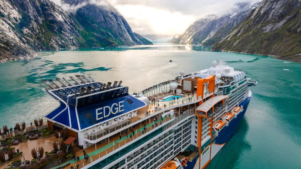 Celebrity Edge in Alaska